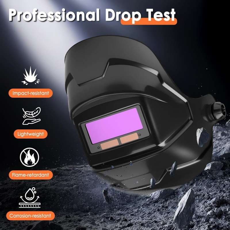 Professional Drop Test of Welding Helmet