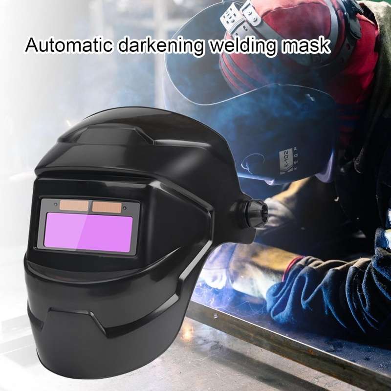 Large-Screen True-Color Auto-Dimming Welding Helmet